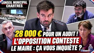 Miniature : Chartres : 28 000 € pour un AUDIT financier, l’opposition conteste la dépense !