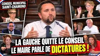 Miniature : Saint-Chamond : La gauche QUITTE le conseil municipal : le maire évoque les DICTATURES !
