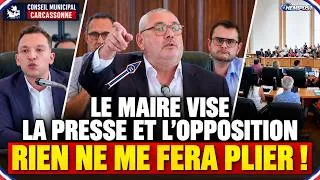 Miniature : Carcassonne : LE MAIRE se lâche contre les GUIGNOLS de la fausse info d’extrême gauche !
