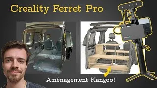 Miniature : Je scanne mon KANGOO pour l'aménager (Test du Creality ferret pro 📷)