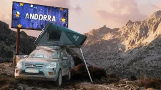 Miniature : ANDORRE en TENTE DE TOIT - Route de CONTREBANDE (off road)