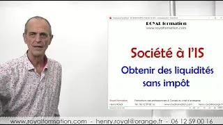 Miniature : Société civile à l'IS : sortir de la trésorerie sans impôt grâce au compte-courant débiteur