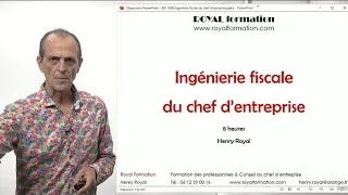 Miniature : Fiscalité du chef d'entreprise et stratégies fiscales