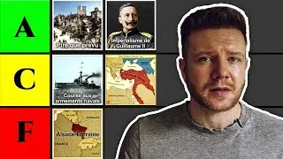 Miniature : Les vraies causes de la Première Guerre mondiale – notre tier list choc