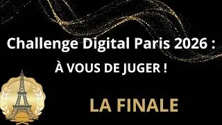 Miniature : 🎥 Challenge Digital Paris 2026 : à vous de juger ! La Finale 🐮