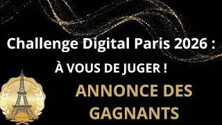 Miniature : 🎥 Challenge Digital Paris 2026 : à vous de juger ! Annonce des Gagnants 🐮