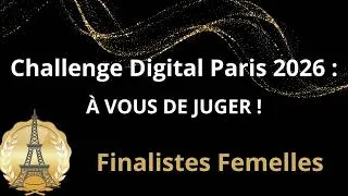 Miniature : 🎥 Challenge Digital Paris 2026 : à vous de juger ! Finalistes Femelles 🐮
