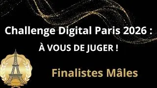 Miniature : 🎥 Challenge Digital Paris 2026 : à vous de juger ! Finalistes Mâles 🐮