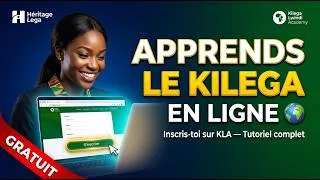 Miniature : Comment s'inscrire sur Kilega Lwindi Academy et apprendre le Kilega en ligne | Tutoriel complet