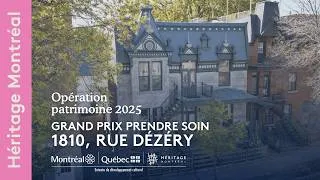 Miniature : 1810 Dézéry : la restauration d'une demeure victorienne | Opération patrimoine | Héritage Montréal