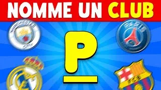 Miniature : Nomme un CLUB de FOOTBALL pour chaque LETTRE ⚽👕 | Quiz Alphabet A-Z