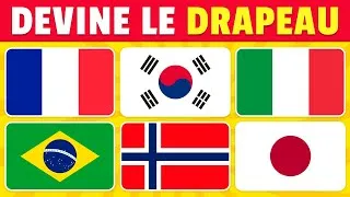 Miniature : Devine le PAYS par son DRAPEAU | Les Noms des Pays pour les Enfants en Français