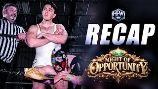 Miniature : HPW RECAP : NIGHT OF OPPORTUNITY 2026