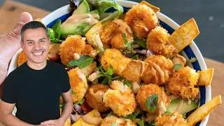 Miniature : En 20 minutes, des crevettes ultra croustillantes et une sauce Bang Bang addictive