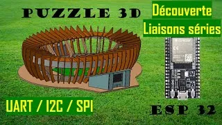 Miniature : Liaisons séries - UART - LEDs adressables - I2C - SPI - Maquette stade