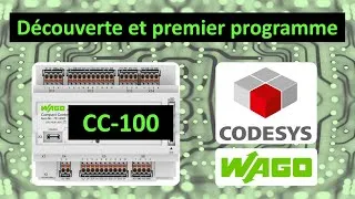 Miniature : Découverte de WAGO CC100 et premier programme avec Codesys 3.5