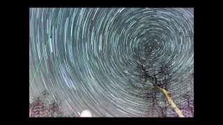 Miniature : Star Trails Time Lapse : ciel nocturne en filé à l'OHP