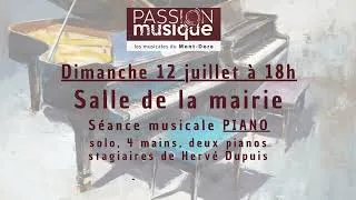 Miniature : Séance musicale 12 juillet piano