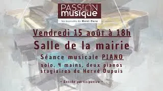 Miniature : Séance musicale 15 août piano