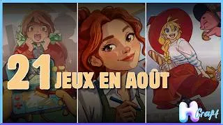 Miniature : AOÛT 2026 : la sélection indé & AAA à surveiller #indiegames   #newreleases