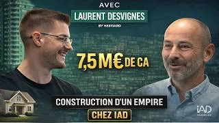 Miniature : 7,5 M d'euros de CA : Construction d'un empire en TRANSACTION IMMOBILIERE chez IAD