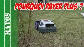 Miniature : Une tondeuse autonome, efficace et pas chère ! ANTHBOT M5 RTK