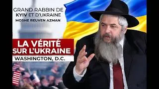 Miniature : «Ne vous habituez pas à la guerre» : un discours puissant du rabbin Azman depuis Washington