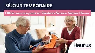 Miniature : Séjour temporaire : découvrez la résidence services seniors Heurus