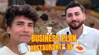Miniature : Restaurant - Ton Business Plan en 10 min chrono !