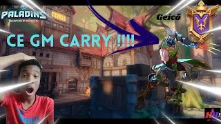 Miniature : CE KOGA CARRY SA TEAM ! (Geicö)  | Paladins réaction Gameplay #1