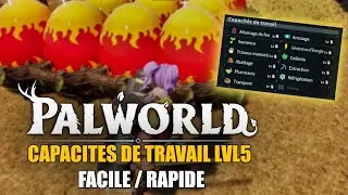 Miniature : PALWORLD -  Meilleur PALS pour le camps LVL 5