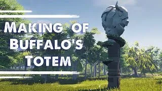 Miniature : Video game : Making of Buffalo's Totem