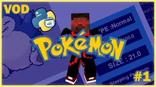 Miniature : [ VOD ] PROGRAMATION :  INTERFACE POKEMON PY #1  | CREATION DE L'INTERFACE ET AJOUT LES DONNES V1