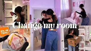 Miniature : Change My Room With Me 🫧🌸 | TEMU Haul & Aelfric Eden Haul 👗💕✨