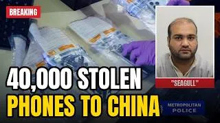 Miniature : London Gang Sent 40,000 Stolen Phones To China, Then ONE iPhone Gave Them Away