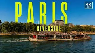 Miniature : Paris Along the Seine 4K | Summer Walk to Notre-Dame