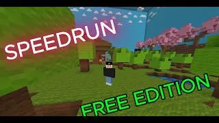 Miniature : j'ai speedrun minecraft ... mais gratuit !