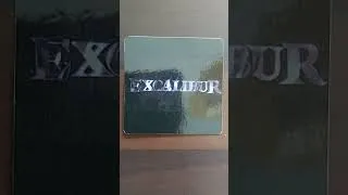 Miniature : EXCALIBUR de Hiéro : création perso sous la forme de carte (le DIY, c'est créatif, fun et ludique !)