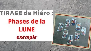 Miniature : TIRAGE - Phases de la LUNE - : Goûter à la vibration d'un cycle lunaire à l'aide du TAROT -2/2-