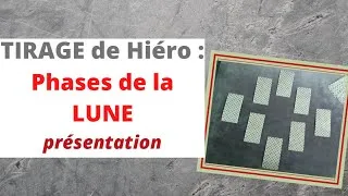 Miniature : TIRAGE - Phases de la LUNE - : Goûter à la vibration d'un cycle lunaire à l'aide du TAROT -1/2-