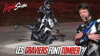Miniature : Rouler à moto sur les pires revêtements ! - Crash Test