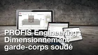 Miniature : PROFIS Engineering : calcul complet d’un garde-corps soudé en direct