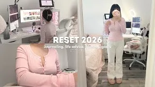 Miniature : Reset 2026 ♡ | journaling・life advice・gaming・goals ⋆˚࿔ ENG SUB