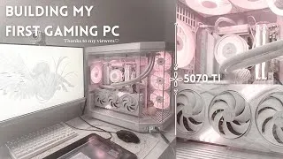 Miniature : Building my first gaming PC ♡ 5070Ti
