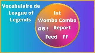 Miniature : Guide pour débutant - Vocabulaire de League of Legends expliqué !