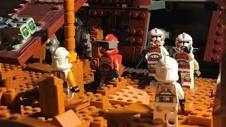 Miniature : Lego Star Wars Geonosis stop motion by Shainousx