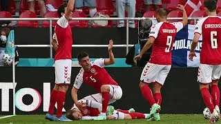 Miniature : Christian Eriksen perd connaisance en plein match◾Danemark vs Finlande ◾Euro 2021