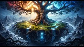 Miniature : Les 9 Mondes de la Mythologie Nordique 🌍 Asgard, Midgard & Yggdrasil | Podcast Vikings