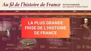 Miniature : 15 siècles d'histoire de France en 6,30 mètres !