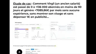 Miniature : Comment il a dépassé les 136 000 abonnés sur Instagram en moins de 90 jours (+7089,86€ par mois)